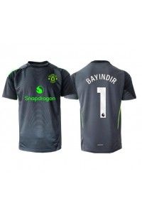 Fotbalové Dres Manchester United Altay Bayindir #1 Brankářské Venkovní Oblečení 2025-26 Krátký Rukáv